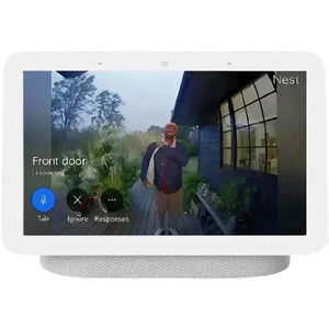Google Nest Hub 2nd Generation Smart Display with Google Assistant - Chalk - NWT